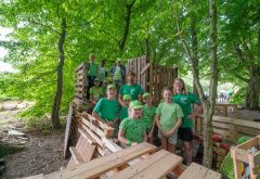 Huttendorp 2025 - Dag 4 groepsfoto's