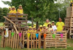 Huttendorp 2025 - Dag 4 groepsfoto's