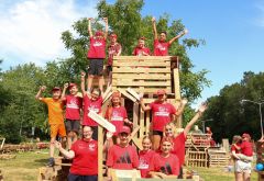 Huttendorp 2025 - Dag 4 groepsfoto's