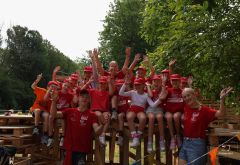 Huttendorp 2025 - Dag 4 groepsfoto's