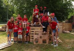 Huttendorp 2025 - Dag 4 groepsfoto's