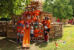 Huttendorp 2025 - Dag 4 groepsfoto's