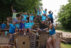 Huttendorp 2025 - Dag 4 groepsfoto's