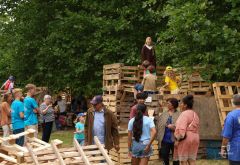 Huttendorp Hoorn - Huttendorp by night