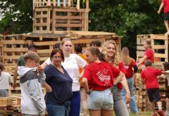 Huttendorp Hoorn - Huttendorp by night