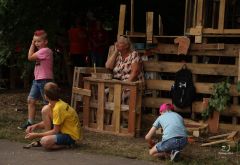 Huttendorp Hoorn - Huttendorp by night