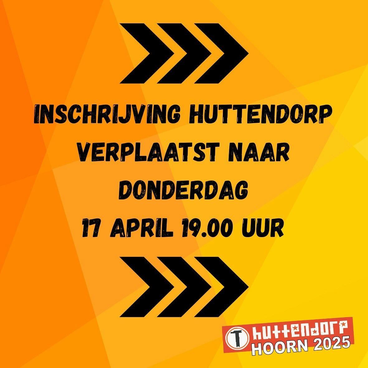 Overbelaste website inschrijving