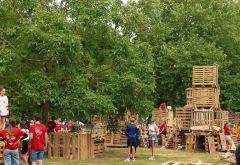 Huttendorp Hoorn - Huttendorp by night