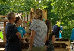 Huttendorp Hoorn - Huttendorp by night