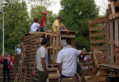 Huttendorp Hoorn - Huttendorp by night